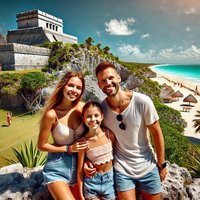 Guided tour to Tulum majestic Ruins + Cenote swim + Lunch