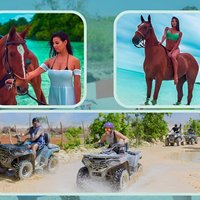 Punta Cana Tour in Atv + Horseback Riding Pick up Hotel