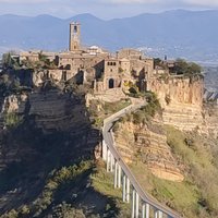 The spectacular dying city Civita di Bagnoregio&the Monster Park