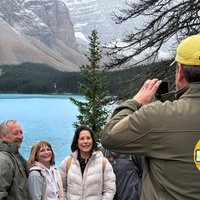 Moraine Lake, Lake Louise, Emerald Lake, Marble Canyon,Banff tour
