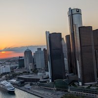 Sunset Helicopter Experience in Downtown Detroit