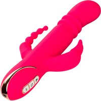 CALEXOTICS - JACK FANTASY DREIFACH BEHEIZTER VIBRATOR RABBIT ROSA - Gleitgel