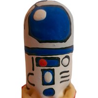 CONDOMERIE – HANDBEMALTER NEUHEITS-KONDOME-ROBOTER – Kerzen