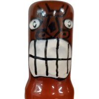 CONDOMERIE – HANDBEMALTE NEUHEITSKONDOME TIKI TOTEM-FRIKI-02 – Kerzen