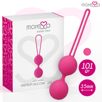 MORESSA - OSIAN TWO PREMIUM SILIKON ROSA - Gleitgel MORESSA - OSIAN TWO PREMIUM SILIKON ROSA - Gleitgel