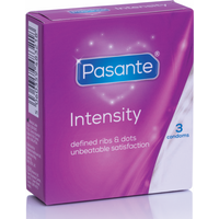 PASANTE - PUNKTE UND STR ALS INTENSITT 3 EINHEITEN - Kondom PASANTE - PUNKTE UND STR ALS INTENSITT 3 EINHEITEN - Kondom