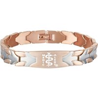 Sleek Medical ID Bracelet Rose Gold