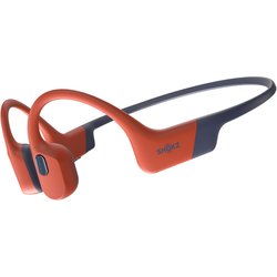 Shokz Openswim Pro, Cuffie Sportive A Conduzione Ossea, Impermeabili IP68, 32GB, Rosso