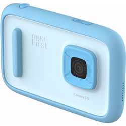 Myfirst Camera 50, Fotocamera Digitale Per Bambini Con Ai, Selfie Light Bar, Video & Foto Editing, Wifi, Diario Segreto, Controllo Genitori, Sicurezza E Privacy, Blu