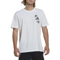 Koszulka adidas Essentials BrandLove HL9386 - biała