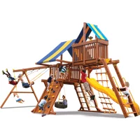 Deluxe Playcenter Combo 4 - Solid Green w/Green Slide