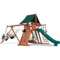 Supreme Playcenter Combo 2 - Green Machine - Solid Green w/Yellow Slide