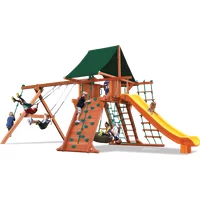 Supreme Playcenter Combo 2 - Solid Green w/Yellow Slide