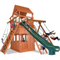 Extreme Fort Hangout - Solid Green w/Green Slide