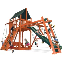 Extreme Fort Combo 3 - Solid Green w/Yellow Slide