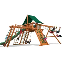 Extreme Playcenter Combo 3 - Solid Green w/Green Slide