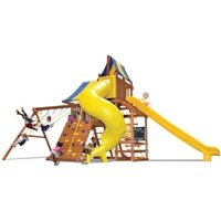 Original Playcenter Grand Slam - Solid Green w/Yellow Slides