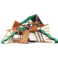 Deluxe Dual Maxed Out - Solid Green w/Yellow Slides