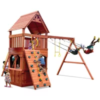 Turbo Original Fort with Lower Level Enclosure - Blue Yellow Blue