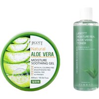 Stylevana 92% Rabatt Jigott Aloe Vera Toner und Beruhigungsgel Set 300ml