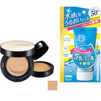 ISEHAN - Kiss Me Sunkiller Perfect Water Essence SPF50+ PA++++ - 50g X Jung Saem Mool - Essential Skin Nuder Cushion - 14g+14g - Medium