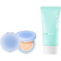 A'PIEU - Pure Block Aqua Sun Gel SPF50+ PA+++ X Romand - Bare Water Cushion - 20g - 21 Natural
