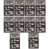 Holika Holika - Pig Clear Black Head 3-Step Kit (Strong) (10ea) Set
