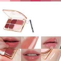 Judydoll - 6-Color Multi-Use Lip Palette - 9g - 02 Icy Berry Palette