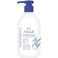 KUMANO COSME - Reihaku Hatomugi UV Care & Moisturizing The UV Milky Gel SPF31 PA+++ - 400ml