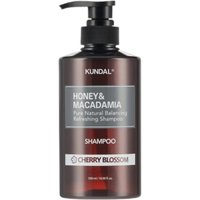 KUNDAL - Honey & Macadamia Nature Shampoo - 500ml - Cherry Blossom