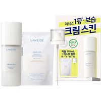 LANEIGE - Cream Skin Cerapeptide Refiner + Refill Set - 170ml + 170ml