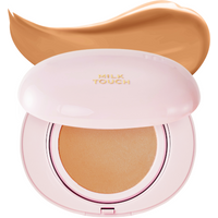 Milk Touch - All-day Skin Fit Milky Glow Cushion SPF 50+ PA++++ - 15g - 29C Walnut