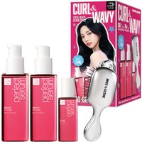 miseenscéne - Perfect Serum Styling with Hair Brush Special Set (Limited Edition) - 1set(4items)
