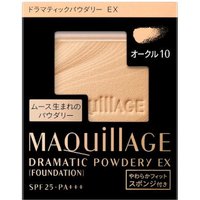 Shiseido - Maquillage Foundation Dramatic Powdery EX Refill SPF25 PA+++ - 9.3g - Ocher 10
