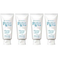 Shiseido - Senka Perfect Whip White Clay (2023 Version) - 120g (4ea) Set