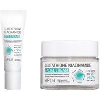 APLB - Glutathione Niacinamide Facial Cream - 55ml (1ea) + Glutathione Niacinamide Eye Cream - 20ml (1ea) Set