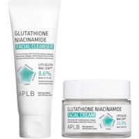 APLB - Glutathione Niacinamide Facial Cream - 55ml (1ea) + Glutathione Niacinamide Facial Cleanser - 80ml (1ea) Set