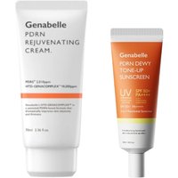 Genabelle - PDRN Rejuvenating Cream - 70ml & PDRN Dewy Tone-up Sunscreen SPF50+ PA++++ - 40ml Set