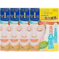 Kose - Clear Turn White Vitamin C Mask - 1 sheet (4ea) Set