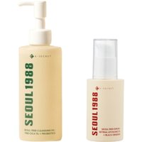 KSECRET - SEOUL 1988 Serum : Retinal Liposome 2% + Black Ginseng - 30ml + Cleansing Oil : Pine Cica 1% + Probiotics - 200ml Set