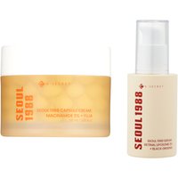 KSECRET - SEOUL 1988 Capsule Cream : Niacinamide 5% + Yuja - 50ml (1ea) X Serum : Retinal Liposome 2% + Black Ginseng - 30ml (1ea) Set