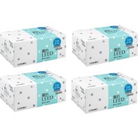 LION - Leed - Beauty Puff Cotton Pad - 180pcs (4ea) Set