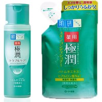 Rohto Mentholatum - Hada Labo Koi-Gokujyun Lotion & Refill Set