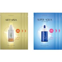 MISSHA - Super Aqua Ampoule Sheet Mask - 28g X MISSHA - Artemisia Ampoule Sheet Mask - 27g