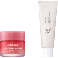 BEAUTY OF JOSEON - Relief Sun : Rice + Probiotic SPF50+ PA++++ - 50ml(1ea) + LANEIGE - Lip Sleeping Mask EX - 20g - Berry (1ea) Set