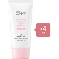 make p:rem UV Defense Me. Calming Tone Up Sun Cream (4ea) Set