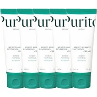 Purito SEOUL - Mighty Bamboo Panthenol Cream - 100ml (5ea) Set