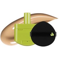 Unleashia - Satin Wear Healthy-Green Cushion RE-FEEL SPF30 PA++ (+ Puff) - 15g - 22N Sienna