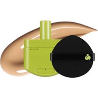 Unleashia - Satin Wear Healthy-Green Cushion RE-FEEL SPF30 PA++ (+ Puff) - 15g - 23N Nude Beach