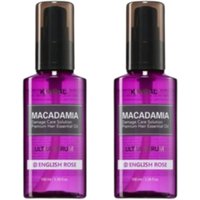 KUNDAL - Macadamia Hair Serum - 100ml - DUO Set - English Rose